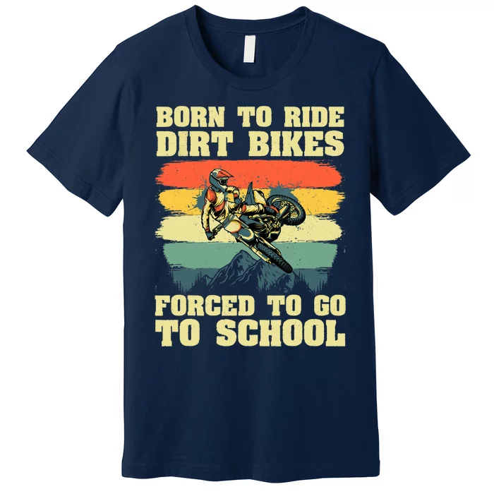 Cool Dirt Bike For Motocross Dirt Bike Lover Premium T-Shirt