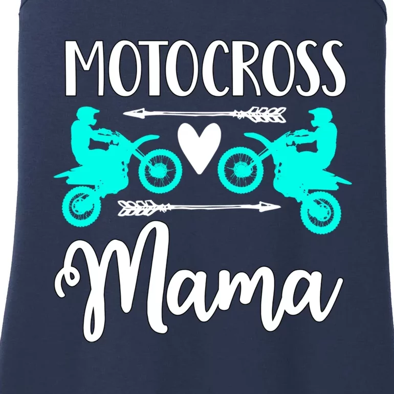 Cute Dirt Bike Motocross Mother Racing Moto Mom Gift Ladies Essential Tank