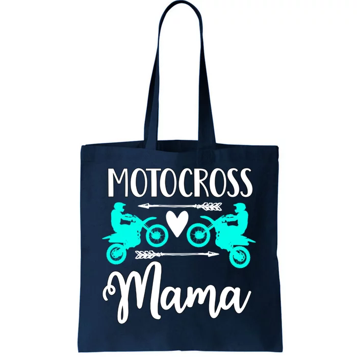 Cute Dirt Bike Motocross Mother Racing Moto Mom Gift Tote Bag