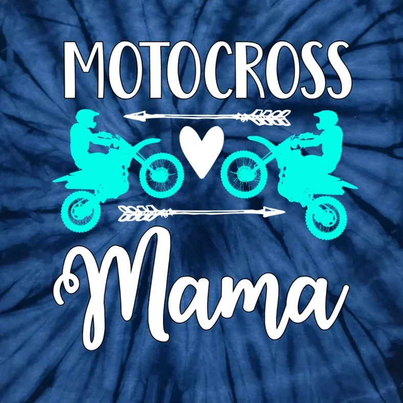 Cute Dirt Bike Motocross Mother Racing Moto Mom Gift Tie-Dye T-Shirt