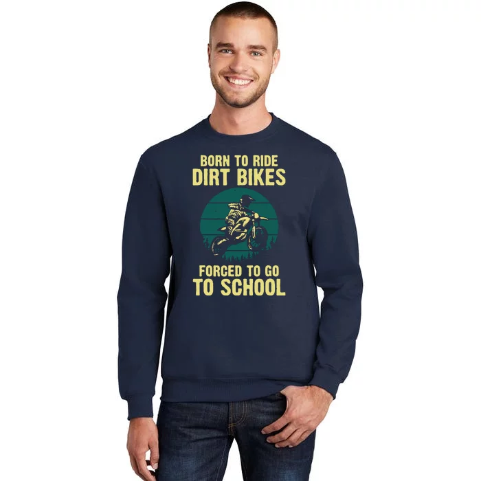 Cute Dirt Bike Art For Men Women Motorcycle Dirtbike Racing Sweatshirt