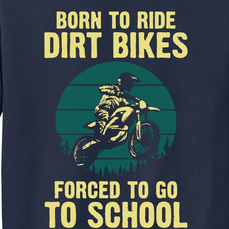 Cute Dirt Bike Art For Men Women Motorcycle Dirtbike Racing Sweatshirt