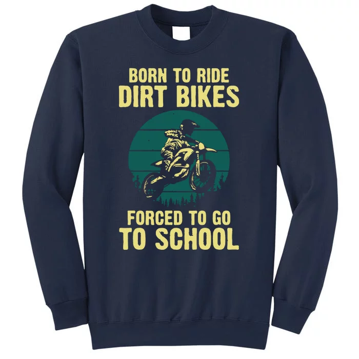 Cute Dirt Bike Art For Men Women Motorcycle Dirtbike Racing Sweatshirt