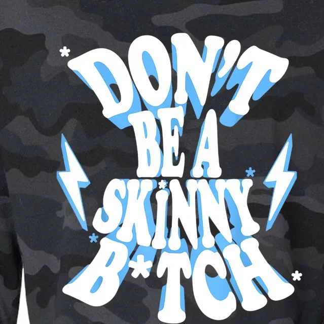 Cbum Don't Be A Skinny Bitch Cropped Pullover Crew