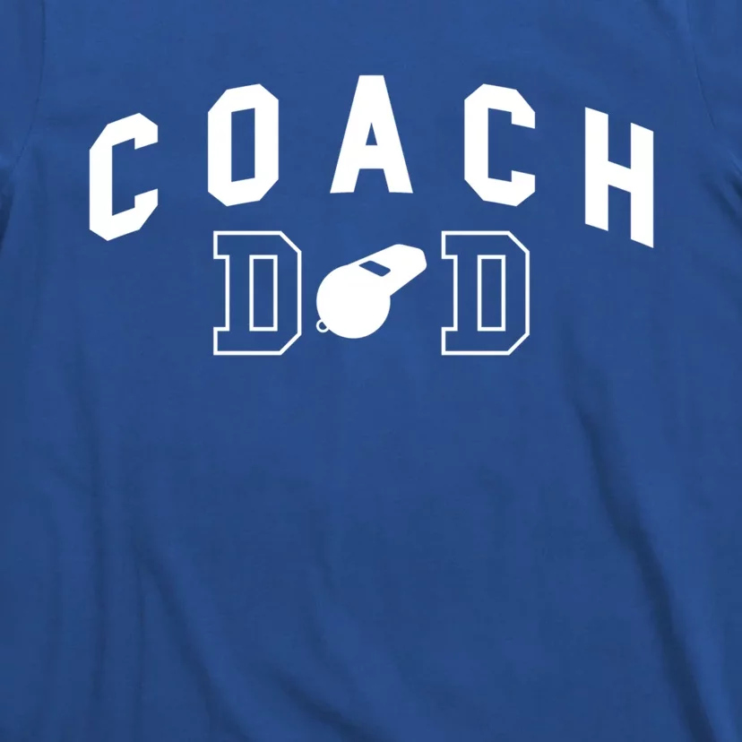 Coach Dad Baseball Player Gift T-Shirt