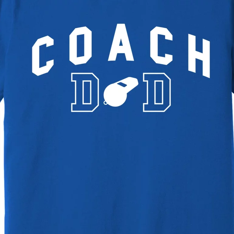 Coach Dad Baseball Player Gift Premium T-Shirt