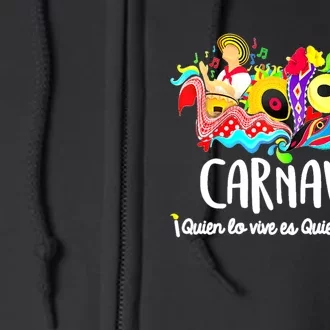 Carnaval De Barranquilla Marimonda Full Zip Hoodie