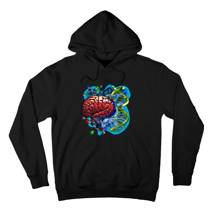 Cool DNA Brain Hoodie