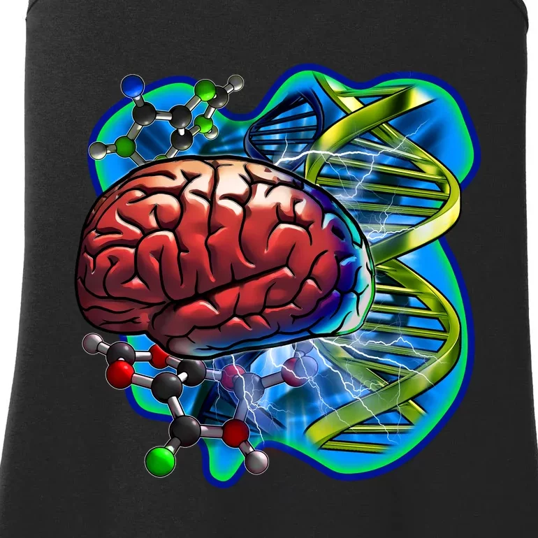 Cool DNA Brain Ladies Essential Tank