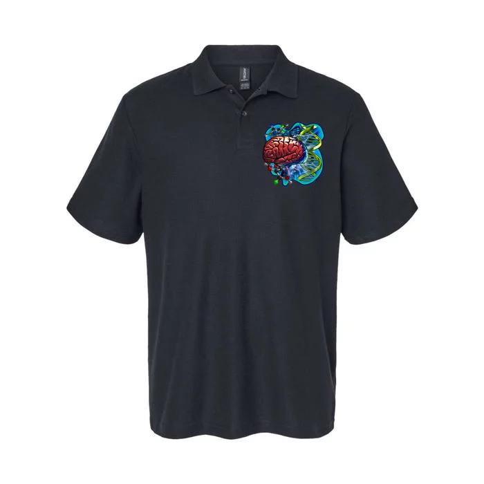 Cool DNA Brain Softstyle Adult Sport Polo