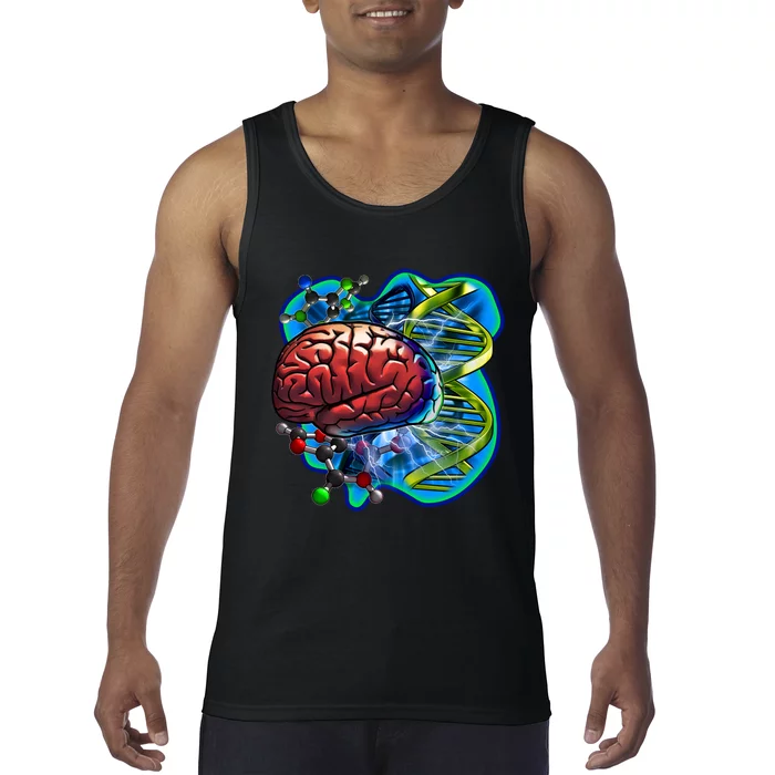 Cool DNA Brain Tank Top