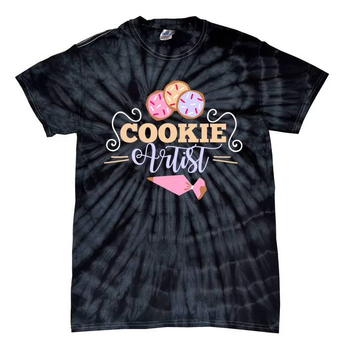 Cookie Decorator Baker Design For Cookie Cutter Fans Tie-Dye T-Shirt