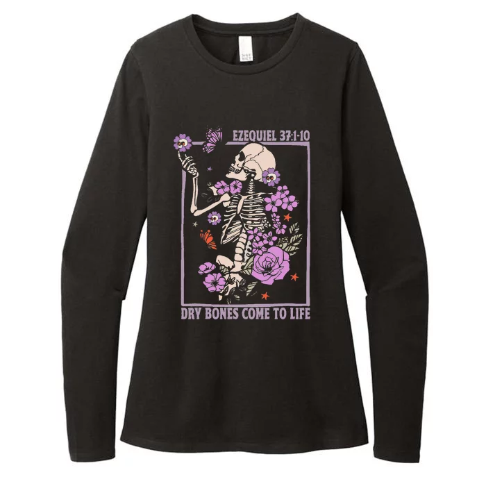 Christian Dry Bones Come To Life Gift Womens CVC Long Sleeve Shirt