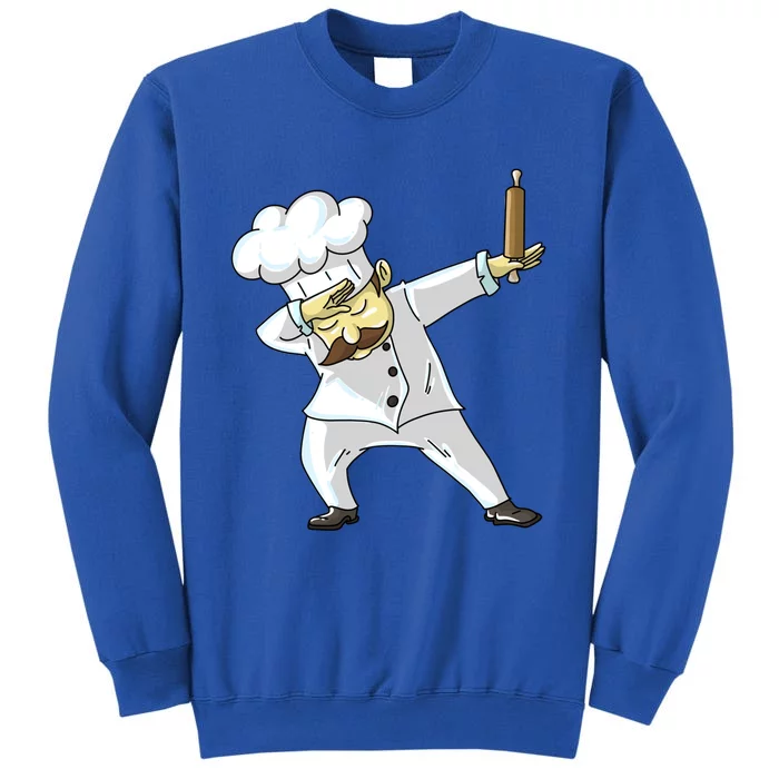 Cute Dabbing Chef Funny Dab Dance Pastry Cook Food Gift Tall Sweatshirt