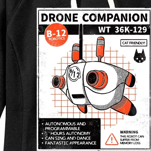 Companion Drone Women's Fleece Hoodie