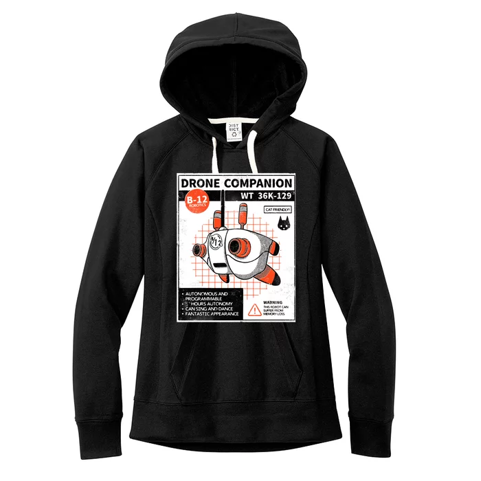 Companion Drone Women's Fleece Hoodie