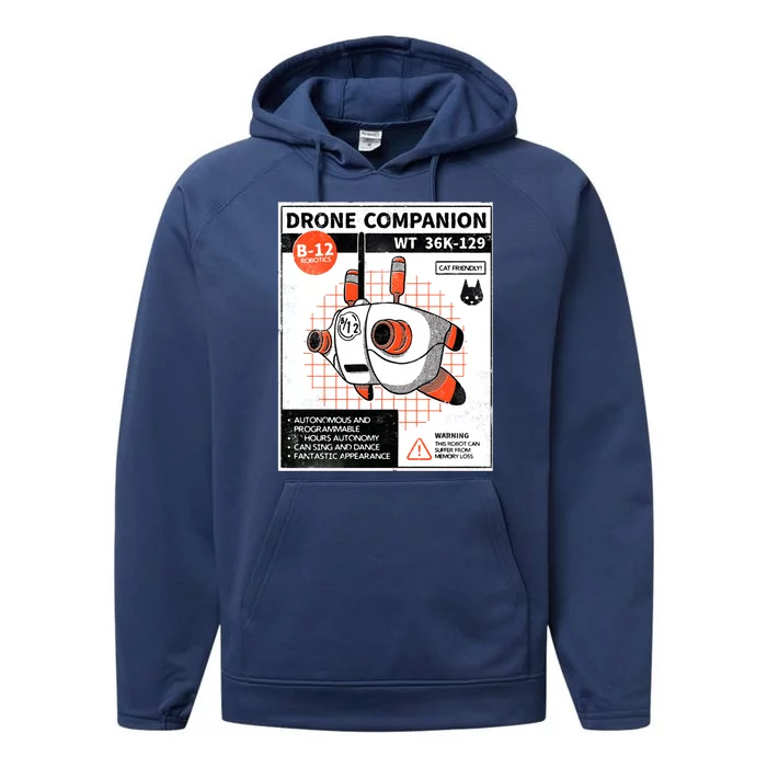 Companion Drone Performance Fleece Hoodie