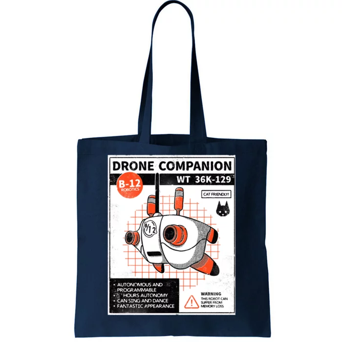 Companion Drone Tote Bag