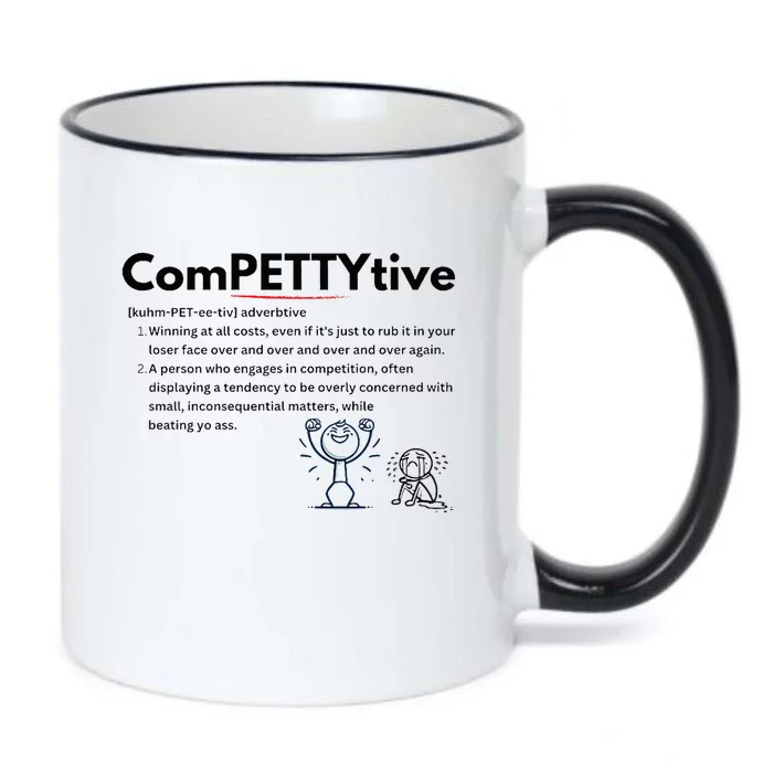 Competitive Design Compettytive Definition Black Color Changing Mug