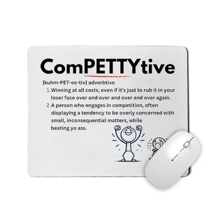 Competitive Design Compettytive Definition Mousepad