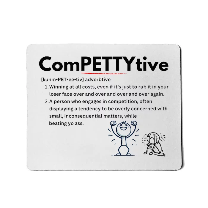 Competitive Design Compettytive Definition Mousepad