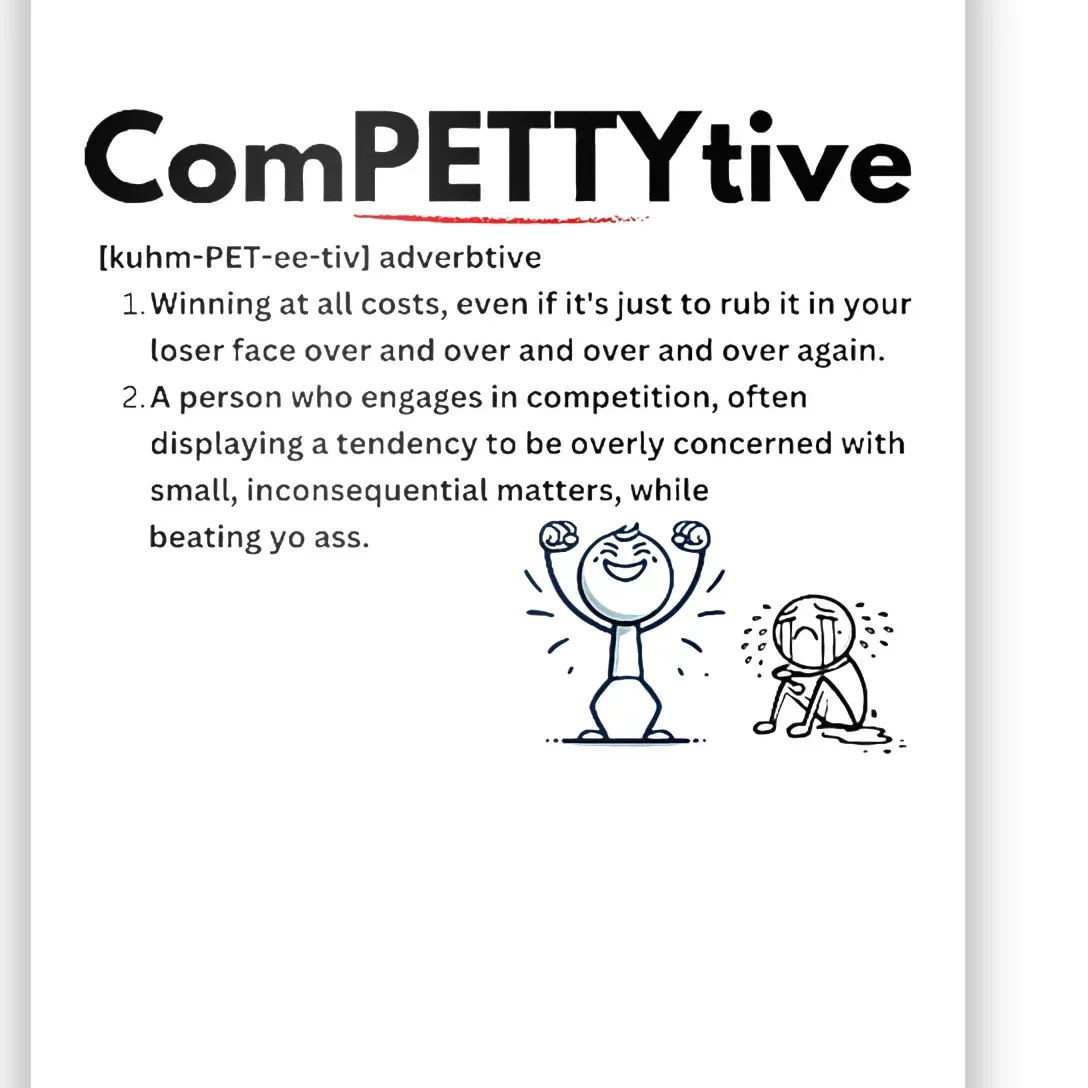 Competitive Design Compettytive Definition Poster