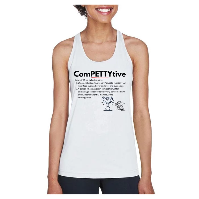 Competitive Design Compettytive Definition Women's Racerback Tank