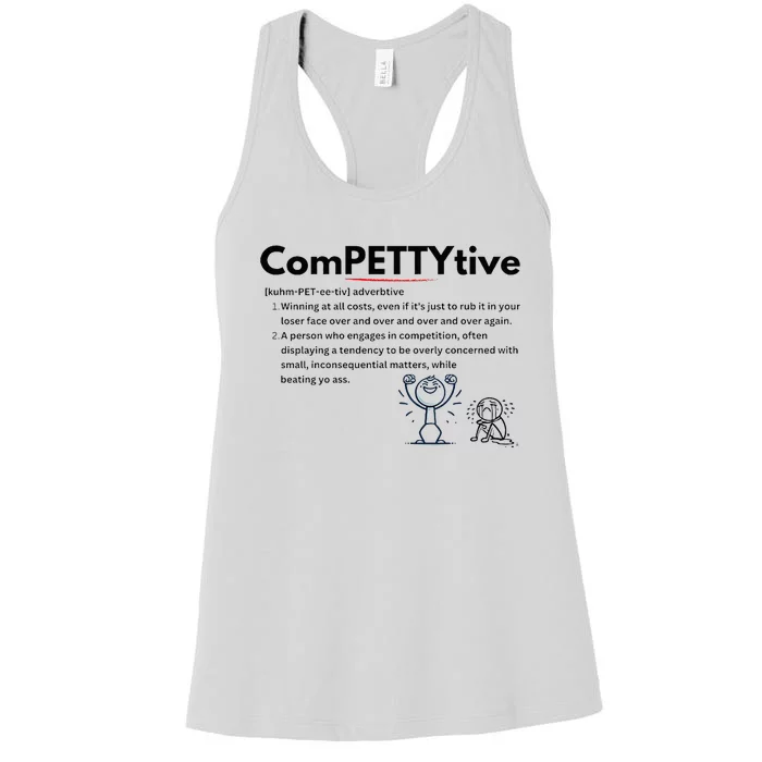 Competitive Design Compettytive Definition Women's Racerback Tank