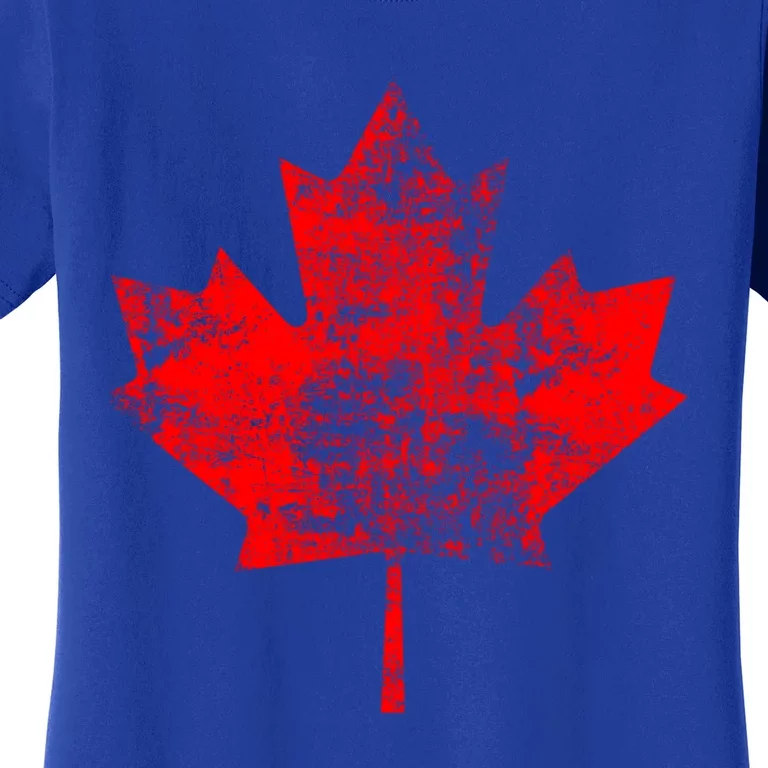 Canada Day Canadian Maple Leaf Gift Canada Pride Women's T-Shirt