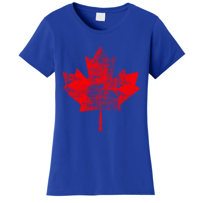 Canada Day Canadian Maple Leaf Gift Canada Pride Women's T-Shirt