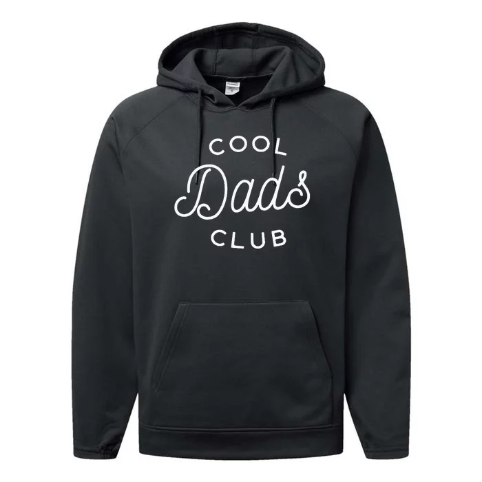 Cool Dads Club Performance Fleece Hoodie