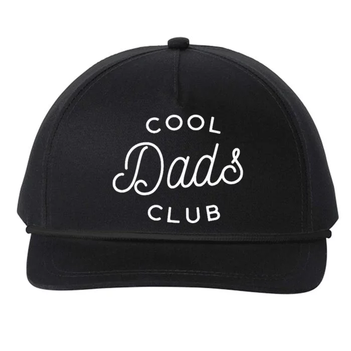 Cool Dads Club Snapback Five-Panel Rope Hat