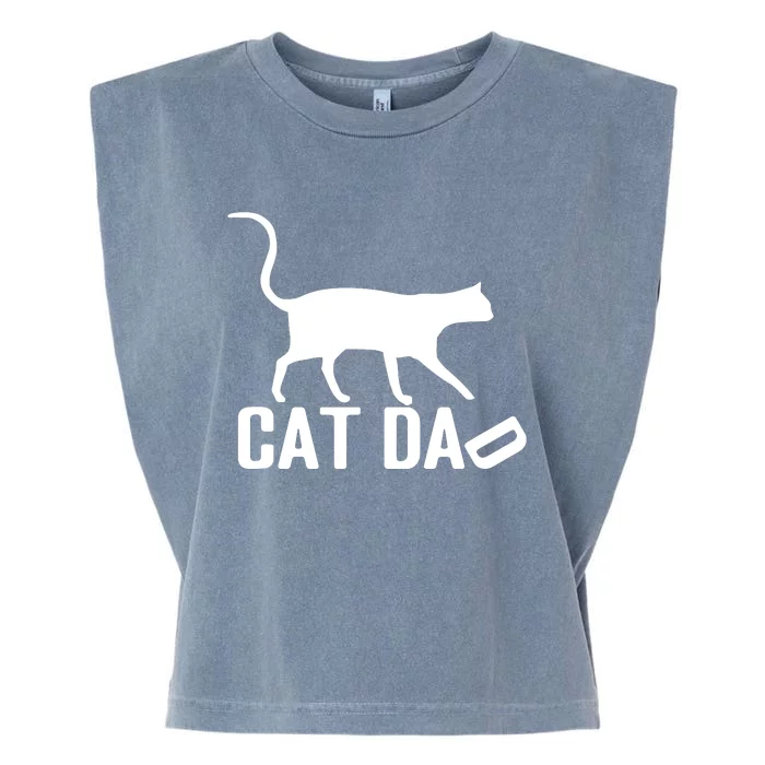 Cat Dad Garment-Dyed Women's Muscle Tee