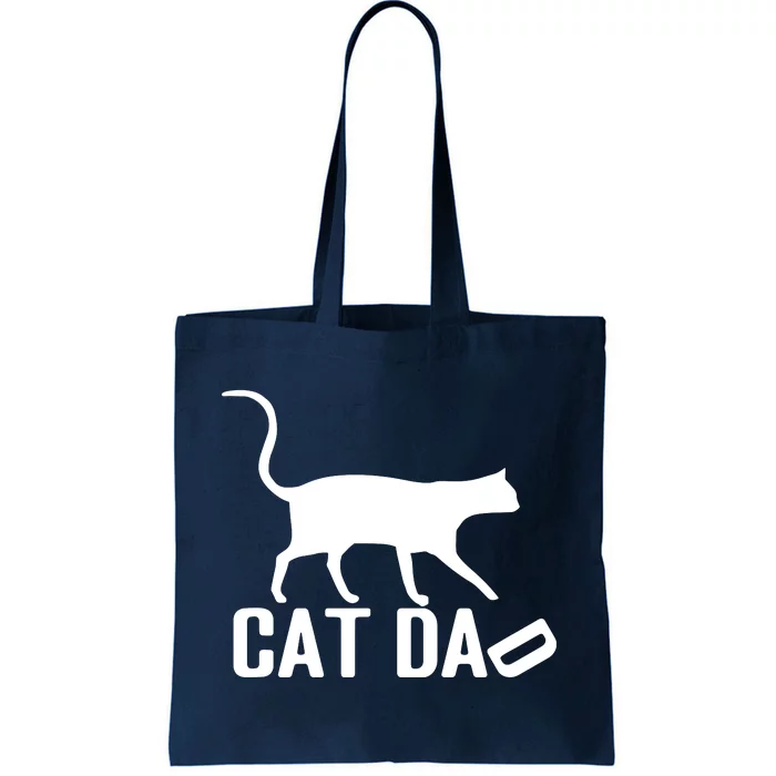 Cat Dad Tote Bag