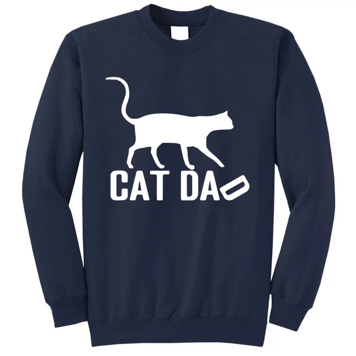 Cat Dad Tall Sweatshirt