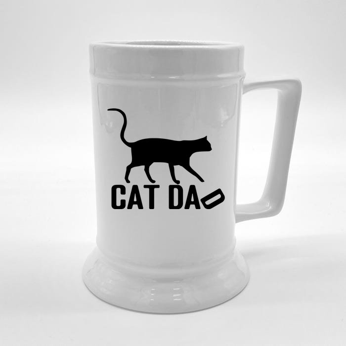 Cat Dad Front & Back Beer Stein