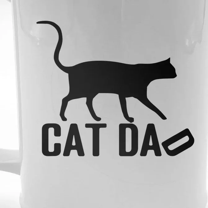 Cat Dad Front & Back Beer Stein