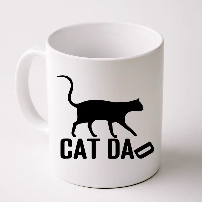 Cat Dad Front & Back Coffee Mug