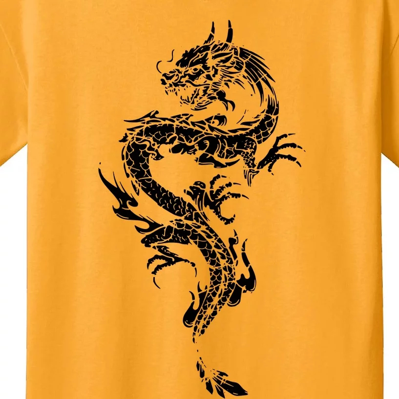 Chinese Dragon Chinese And Dragon Lover Kids T-Shirt