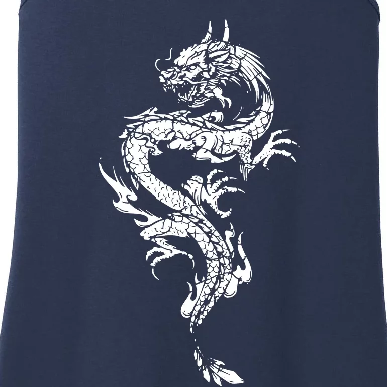 Chinese Dragon Chinese And Dragon Lover Ladies Essential Tank