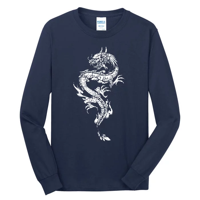 Chinese Dragon Chinese And Dragon Lover Tall Long Sleeve T-Shirt