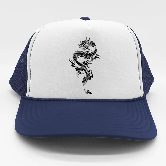 Chinese Dragon Chinese And Dragon Lover Trucker Hat