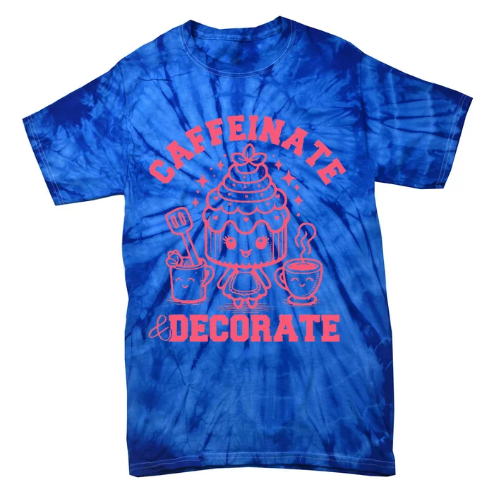 Caffeinate Decorate Tie-Dye T-Shirt