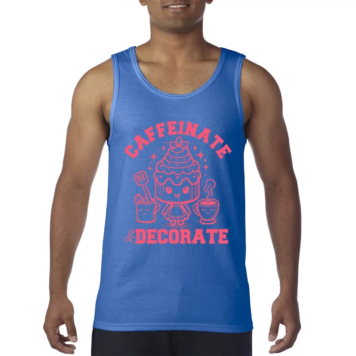 Caffeinate Decorate Tank Top