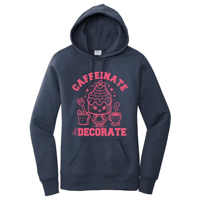 Caffeinate Decorate Women's Pullover Hoodie