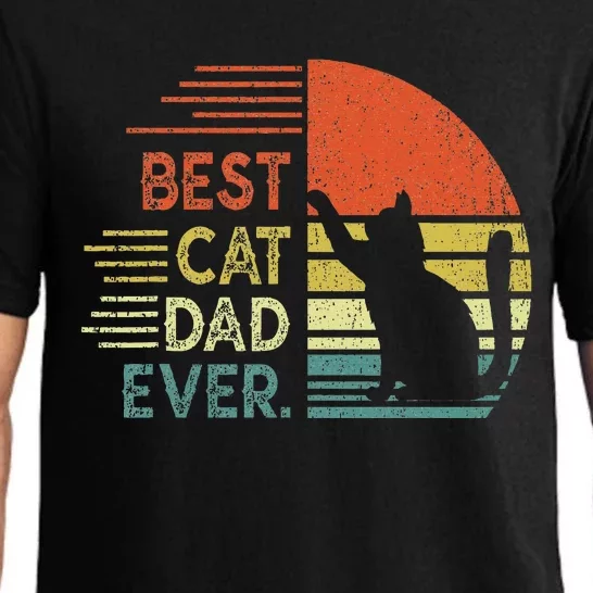 Cat Dad Cat Daddy Best Cat Dad Ever Pajama Set