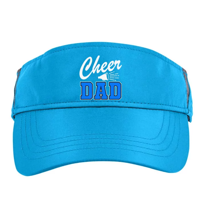 Cheer Dad Cheerleading Team Squad Cheerleader Fathers Day Adult Drive Performance Visor