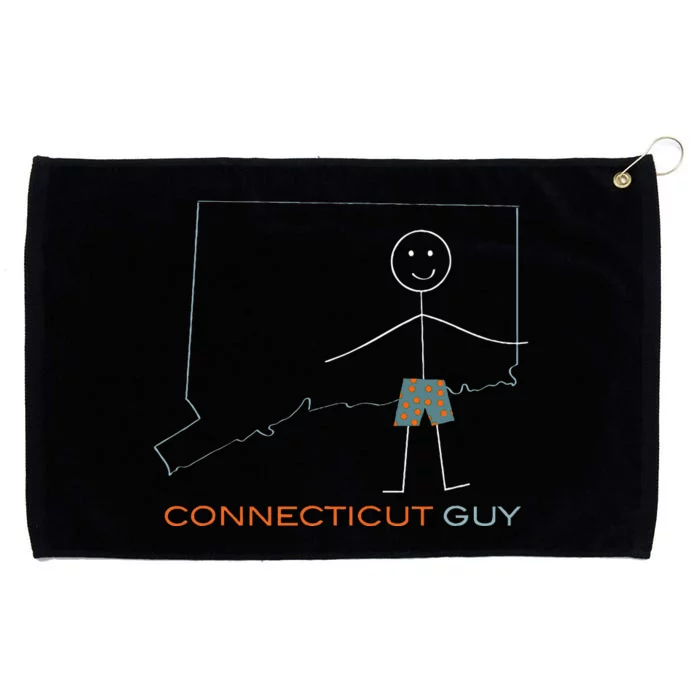 Connecticut Design Ct Boy Connecticut Grommeted Golf Towel