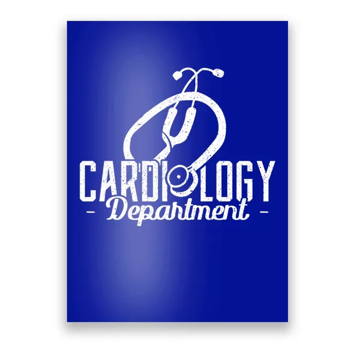 Cardiology Departt Cardiologists Gift Poster