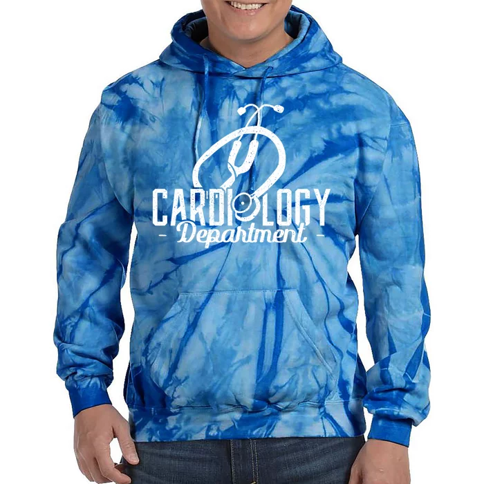 Cardiology Departt Cardiologists Gift Tie Dye Hoodie